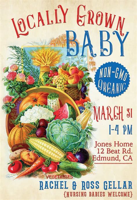 farmers market baby shower invitations|Farmers Market Baby Shower Invitations .